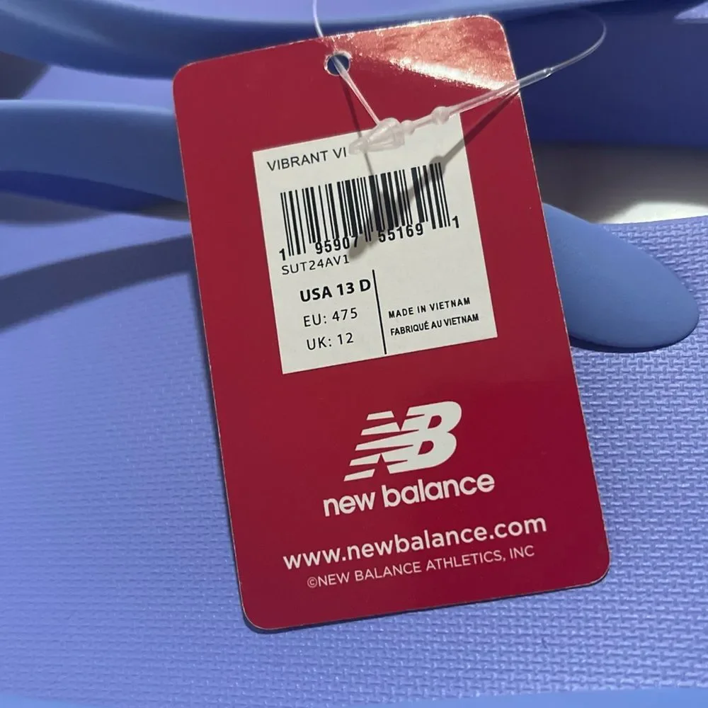 New Balance Men’s Sandals Cushioned Flip Flop Size 13